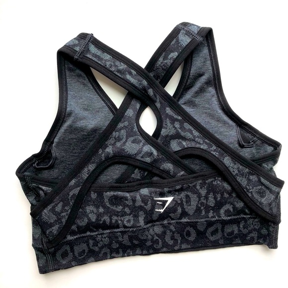 Gymshark S Adapt Animal Seamless Sports Bra - Picture 3 of 3